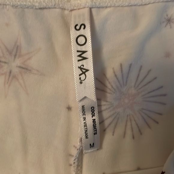 Cream pattern Lounge pants - Picture 5 of 5